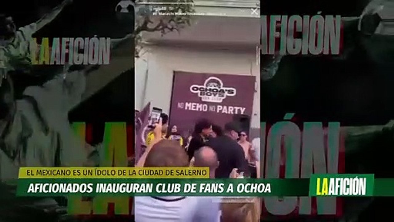 Memo Ochoa: Fans de Salernitana crearon club de fans Ochoa's Boys en Italia