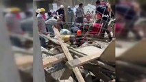 Hatay'da inşaatta göçük: 3 işçi kurtarıldı, birini kurtarma çalışması sürüyor