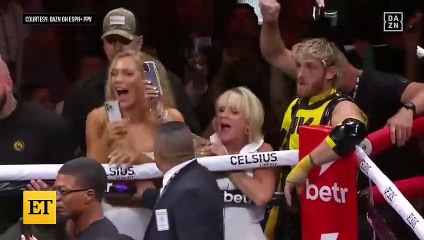 Jake Paul KNOCKS DOWN Nate Diaz and WINS