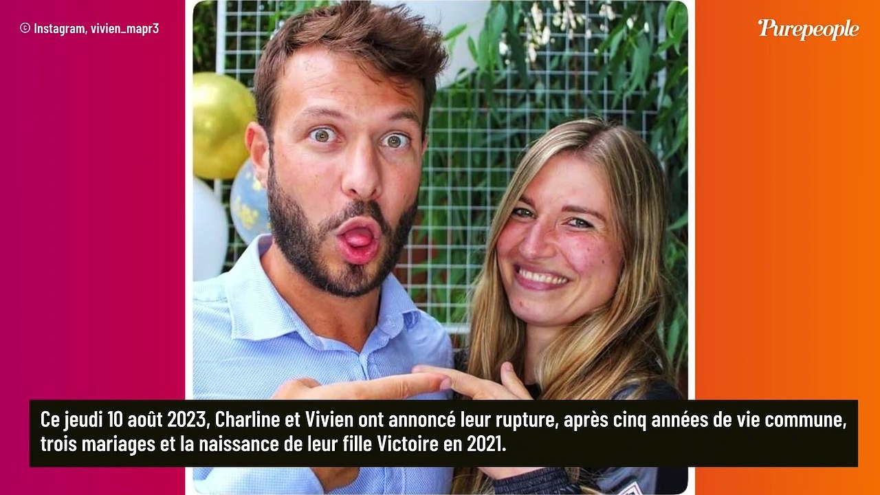 "C'est le coeur lourd que..." : Rupture choc pour Charline et Vivien (Mariés au premier regard) après cinq ans d'amour