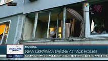 Russia thwarts new Ukrainian drone attack attempt near Moscow and Sevastopol