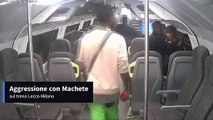 Aggressione con machete su treno Milano-Lecco