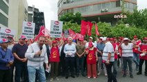 Tekgıda-İş Sendikası, Eker Süt Fabrikası'nın İşçi Çıkarmalarını Protesto Etti