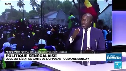 Abdou Karim Fofana émet des doutes sur la dégradation de l’état de santé de Sonko