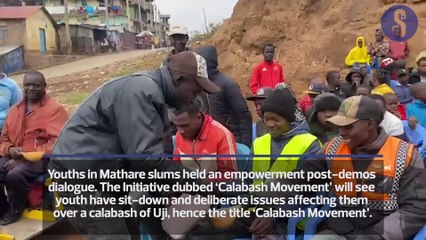 Mathare youth hold post-demos peace-building reforms