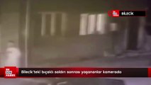Bilecik'teki bıçaklı saldırı sonrası yaşananlar kamerada