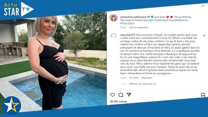 Amandine Pellissard  sa fille, qui pesait 800 grammes, a perdu du poids !