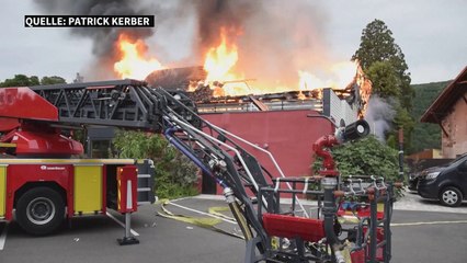Brand im Elsass: Herberge entsprach nicht den Vorschriften