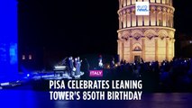 The Leaning Tower of Pisa celebrates its 850th birthday