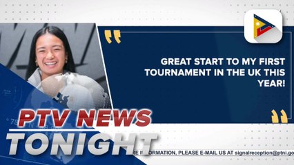 Alex Eala barges into singles 2nd round, doubles quarterfinals of W25 Roehampton