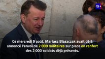 La Pologne veut déployer 10 000 soldats à sa frontière avec la Biélorussie