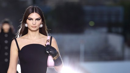 Emily Ratajkowski Debuted Victoria's Secret's Latest Launch in the Strappiest Underwear