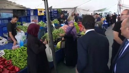 İmamoğlu'na pazarda zam isyanı: Anacığım ben yükseltmiyorum ki...