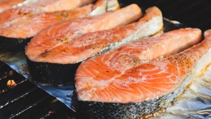 What's the White Stuff Seeping Out of My Salmon?