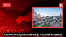 Apartmanda Ayakkabı Hırsızlığı Yapanlar Yakalandı