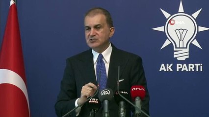 Ömer Çelik, porte-parole du parti AK： ＂(Attaques contre le Coran) Cela n'a rien à voir avec la liberté d'expression, l'ONU l'a qualifié de "crime"＂