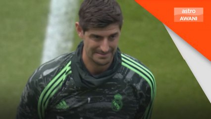 Penjaga gol Real Madrid, Thibaut Courtois direhatkan