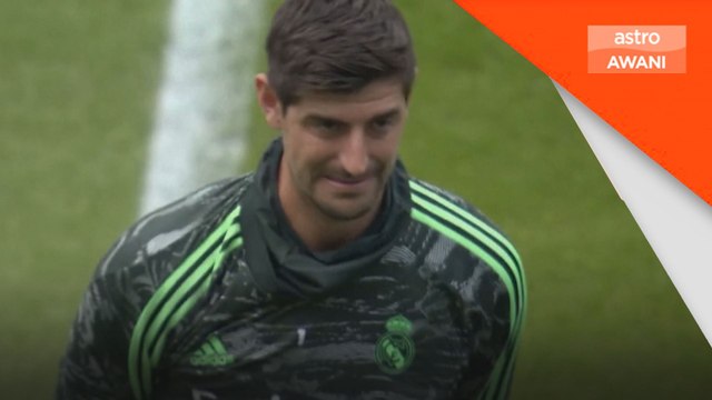 Penjaga gol Real Madrid, Thibaut Courtois direhatkan