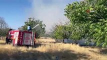 Gaziantep'te örtü yangınını itfaiye ve vatandaşlar söndürdü