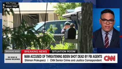 ABD Başkanı Joe Biden'ı tehdit eden adam, FBI'ın baskınında öldürüldü