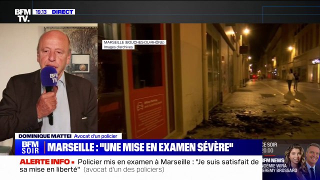 Policiers mis en examen dans l’affaire Mohamed: C'est une mise en examen qui, à mon sens, est prématurée , affirme Me Dominique Mattei (avocat d'un des policiers)