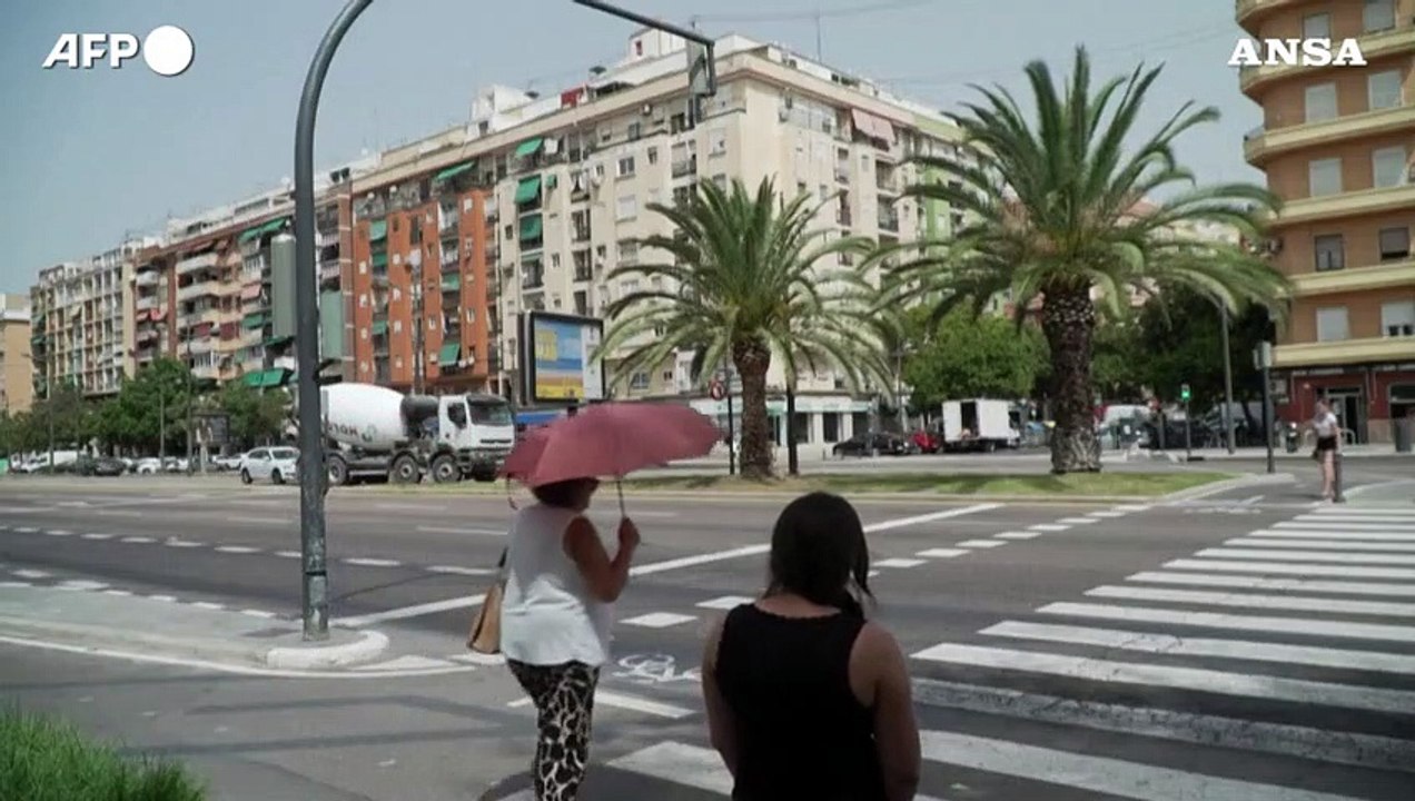 Spagna nella morsa del caldo, record di temperatura a?Valencia