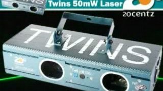 20CentZ Green 50mW Twin Beam Laser