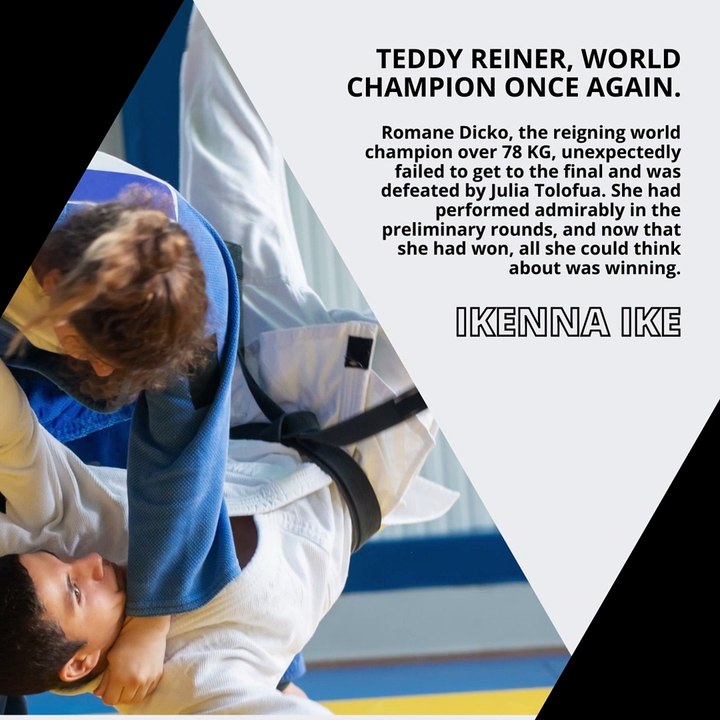 | IKENNA IKE | JAPAN’S SONE AKIRA, THE CURRENT OLYMPIC CHAMPION (PART 2) (@IKENNAIKE)