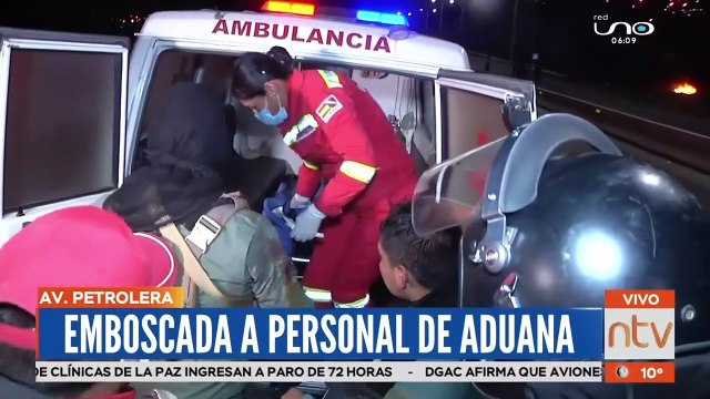 ¡Saquearon la mercadería! : Enfrentamientos al intervenir un camión con contrabando en la avenida Petrolera