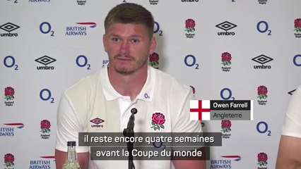 Angleterre - Farrell : "On a tous hâte d'y être"
