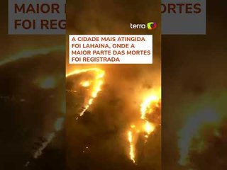 Incêndios florestais no Havaí matam 36 pessoas e forçam moradores a fugir para o mar