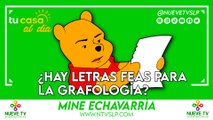 ¿Hay letras feas para la grafología?