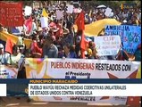 Zulia | Pueblo Wayúu marcha en contra las medidas coercitivas unilaterales contra Venezuela