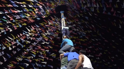 Los managuas celebran el tradicional Palo Lucio de Chema Pelón