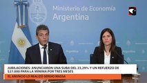 Jubilaciones anunciaron una suba del 23,29% y un refuerzo de $27.000 para la mínima por tres meses