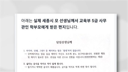 교육부 사무관, 담임 아동학대 신고..."아이는 왕의 DNA 가졌다" / YTN