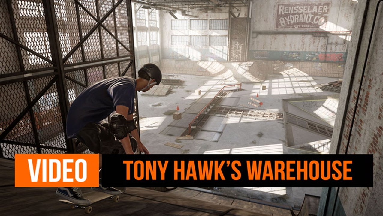 Tony Hawk's Pro Skater 1 and 2 Remake | Warehouse Level Gameplay Preview