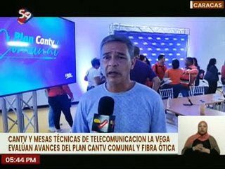 CANTV evalúa avances y despliegue de la fibra óptica del Plan CANTV Comunal