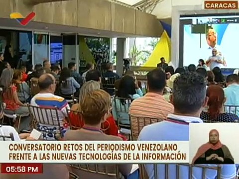 Culmina Foro denominado Reto del Periodismo Venezolano Frente a las Nuevas Tecnologías de la Información