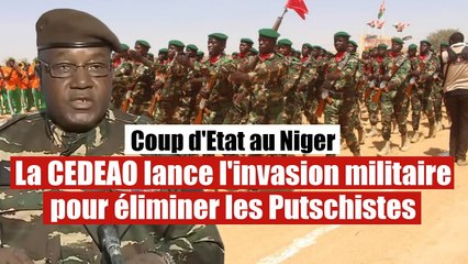 Niger : La CEDEAO lance l'invasion militaire contre les Putschistes