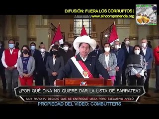 ¿A QUIÉNES ESTÁN ENCUBRIENDO? LA LISTA DE SARRATEA BAJO CUATRO LLAVES