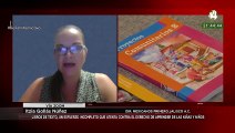 Itzia Gollás Núñez nos habla sobre el análisis que hicieron de los libros de texto gratuitos