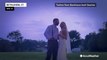 Meteorologists' wedding reception gets a stunning backdrop of lightning