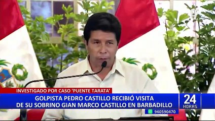 Pedro Castillo recibe visitas de Henry Shimabukuro y otros investigados