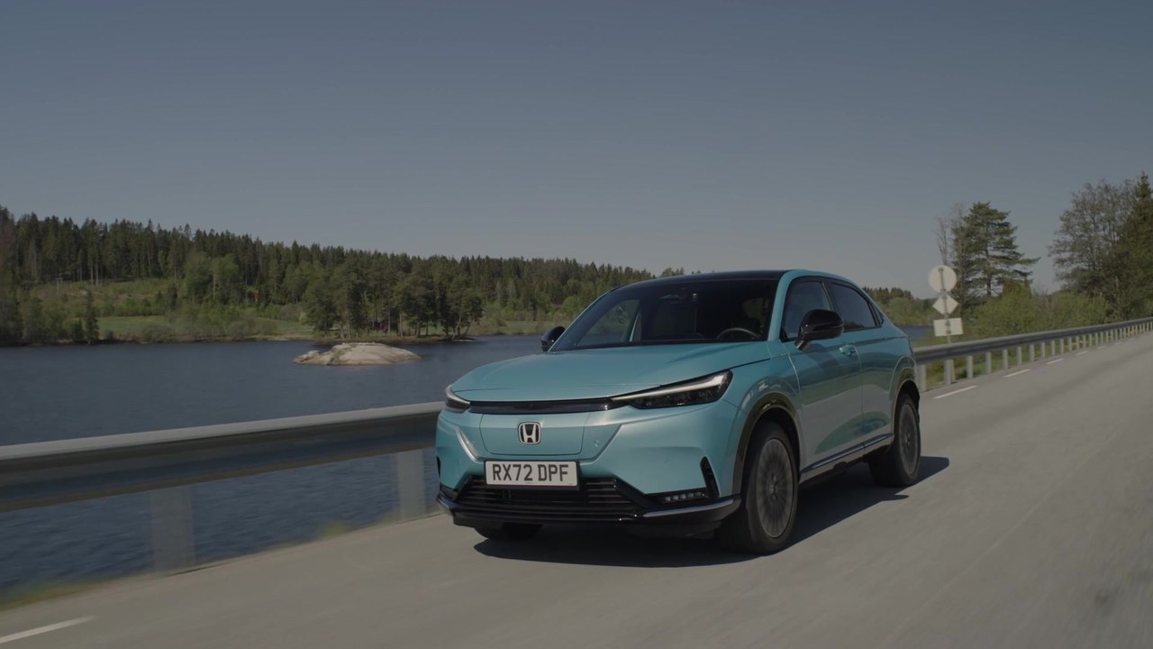 Der neue vollelektrische Honda e:Ny1 - Antriebsstrang und Fahrwerk