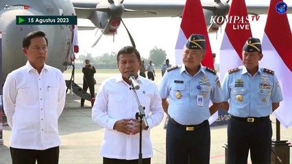 [FULL] Penyerahan Pesawat C-130J-30 Super Hercules dari Kemenhan ke TNI AU
