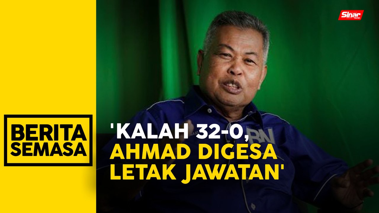 'Ahmad Said perlu bertanggungjawab atas kekalahan teruk 32- 0'