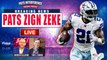 LIVE REACTION: Patriots Sign Ezekiel Elliott w/ Tom Curran | Pats Interference