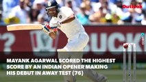 3rd Test (Melbourne) Day 1: Highlights from India (IND) vs Australia (AUS) I Welcome Mayank Agarwal