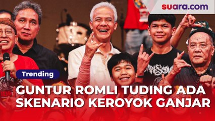 Guntur Romli Tuding Ada Skenario Keroyok Ganjar, Koalisi Gemuk Jadi Senjata?